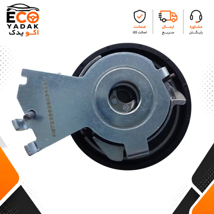 غلتک سفت کن تسمه تایم ایساکو مناسب پژو 206 تیپ 2 موتور TU3 کد 1160101199 شرکتی اصلی