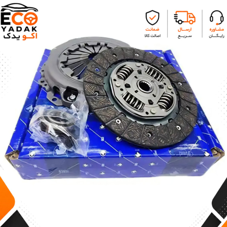 کیت کامل کلاچ ایساکو کد 0670302199 مناسب پژو 206، پژو 207 و رانا موتور TU