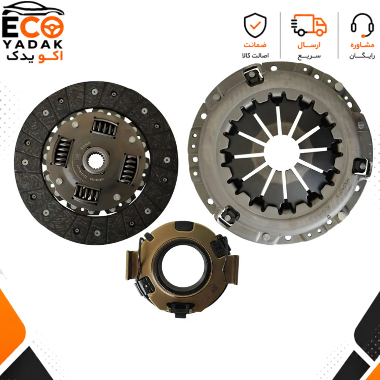 کیت کامل کلاچ ایساکو کد 0670302199 مناسب پژو 206، پژو 207 و رانا موتور TU
