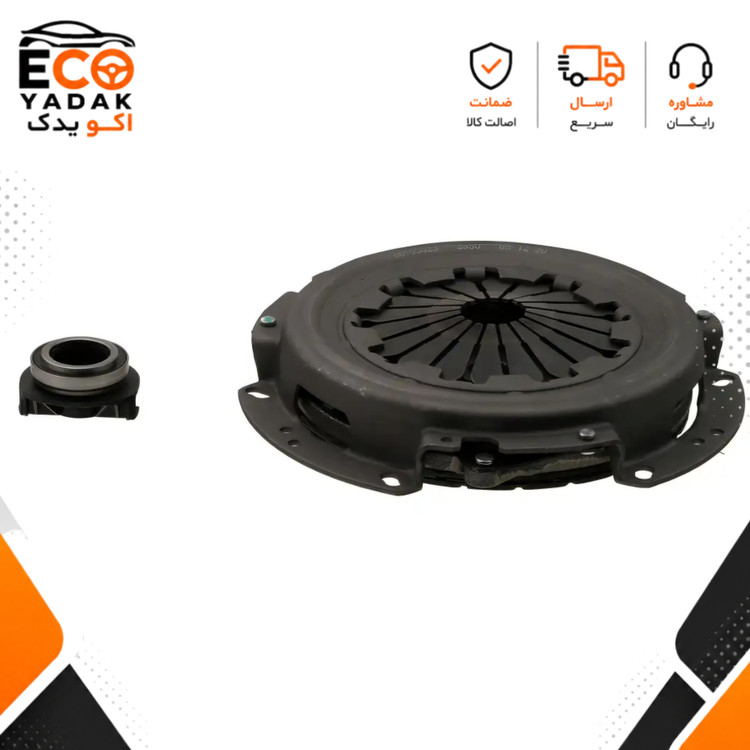 کیت کامل کلاچ پریدمپر 4 فنر دوبل ایساکو کد 0670302399 مناسب رنو تندر 90 و ساندرو موتور K4M